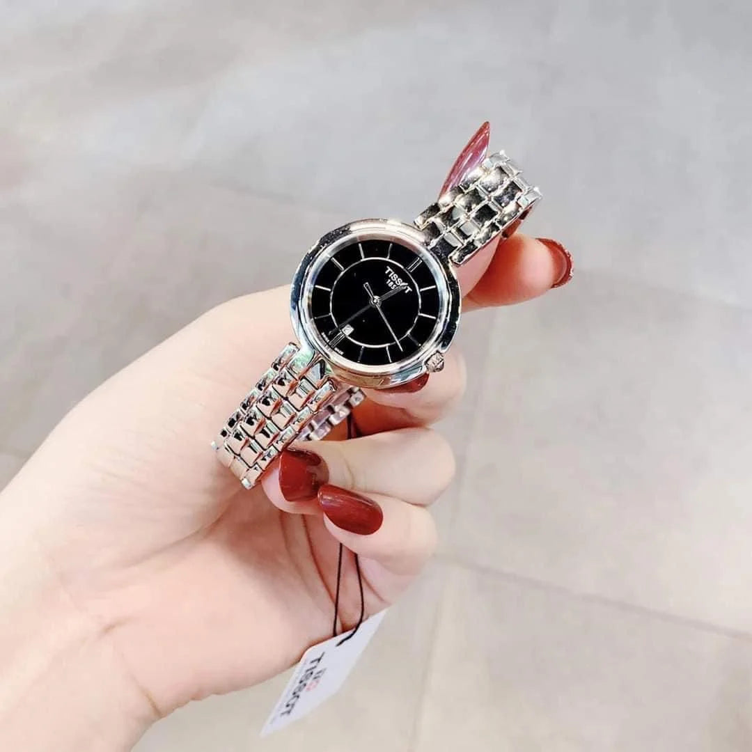 TISSOT FLAMINGO SILVER BLACK